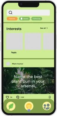 Best Fronds mobile mockup three