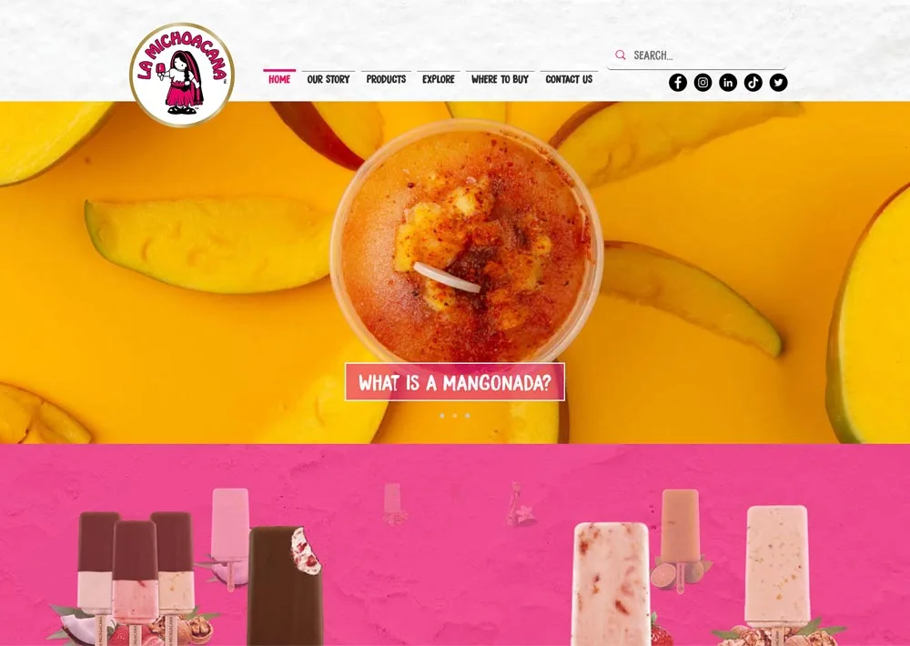 La Michoacana Homepage